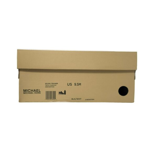 ✨MICHAEL KORS Wilma Trainer sz 9.5 Women Shoes Casual Sneakers Black 49S1WIFS1D✨ - Picture 8 of 10